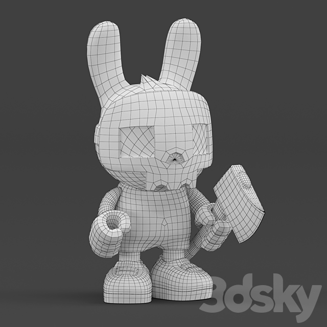 Tenacious Toys Funisher UberGuggi 3DS Max Model - thumbnail 4