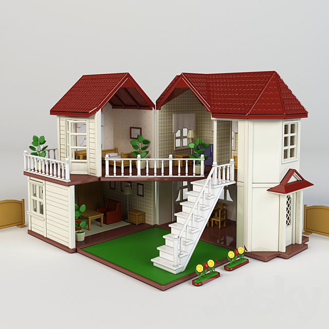 The Doll House 3ds Max - thumbnail 1