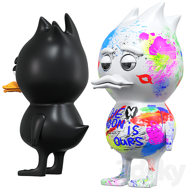 The Ugly Duck Toys (TUD) 3DSMax File - thumbnail 2