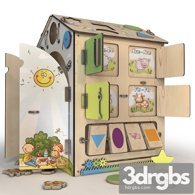 Toy Bizhouse Maxi 40×60 Cm 3dsmax Download - thumbnail 1