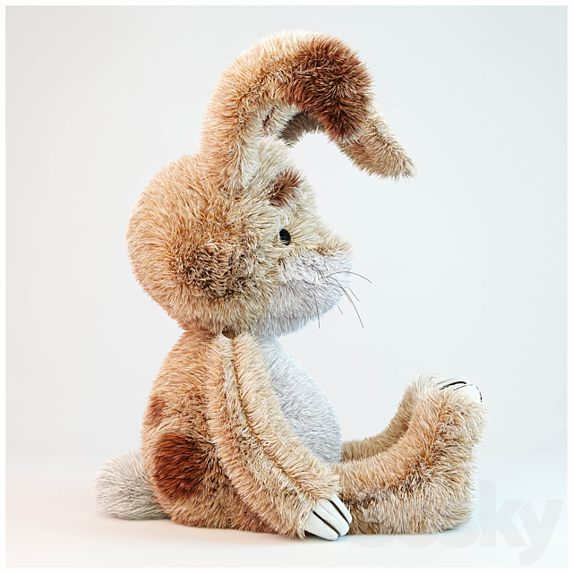 Toy Bunny 3DS Max Model - thumbnail 2