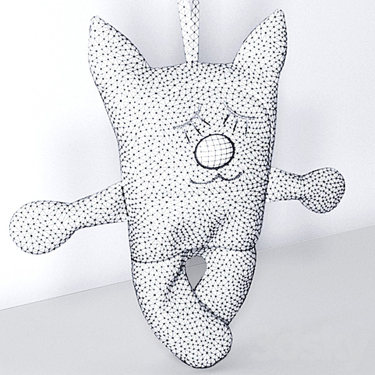 Toy – Cat Tilde 3DS Max - thumbnail 2