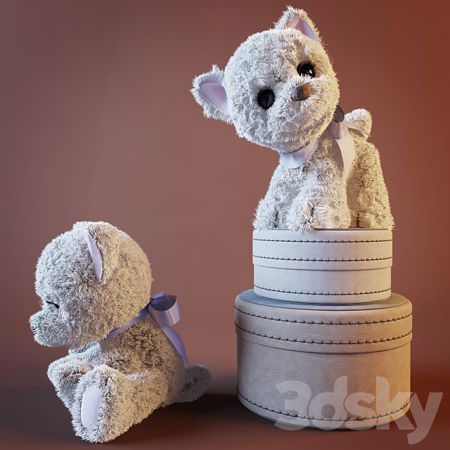 Toy dog 3DSMax File - thumbnail 1