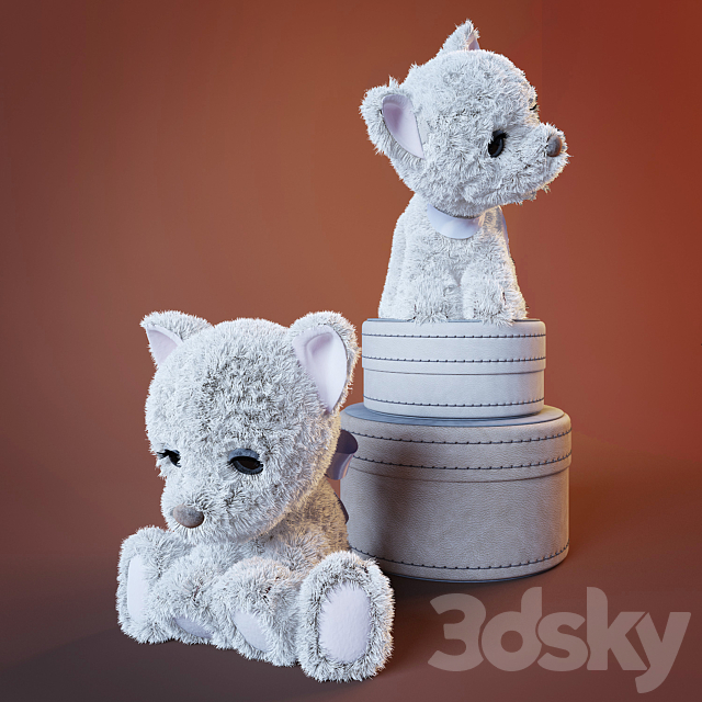 Toy dog 3DSMax File - thumbnail 3