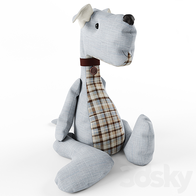 Toy – dog & bone 3DSMax File - thumbnail 2