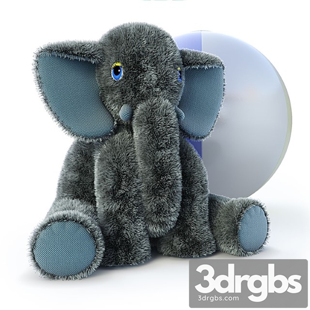 Toy Elephant 2 3dsmax Download - thumbnail 1