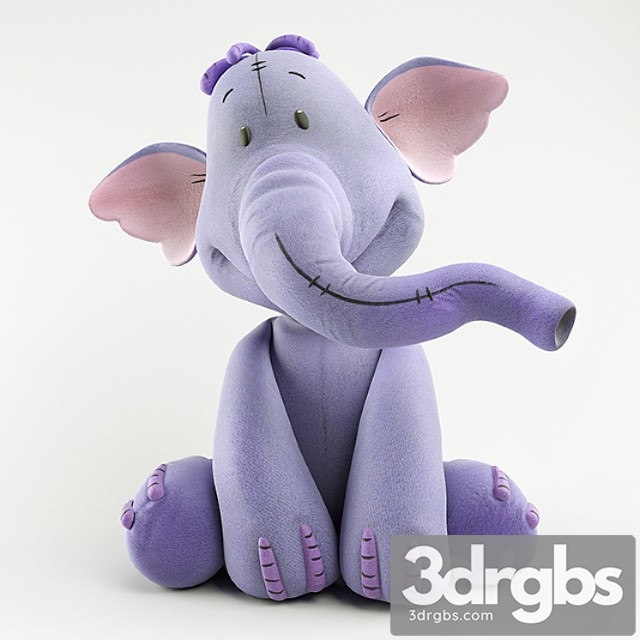 Toy Elephant 3dsmax Download - thumbnail 1