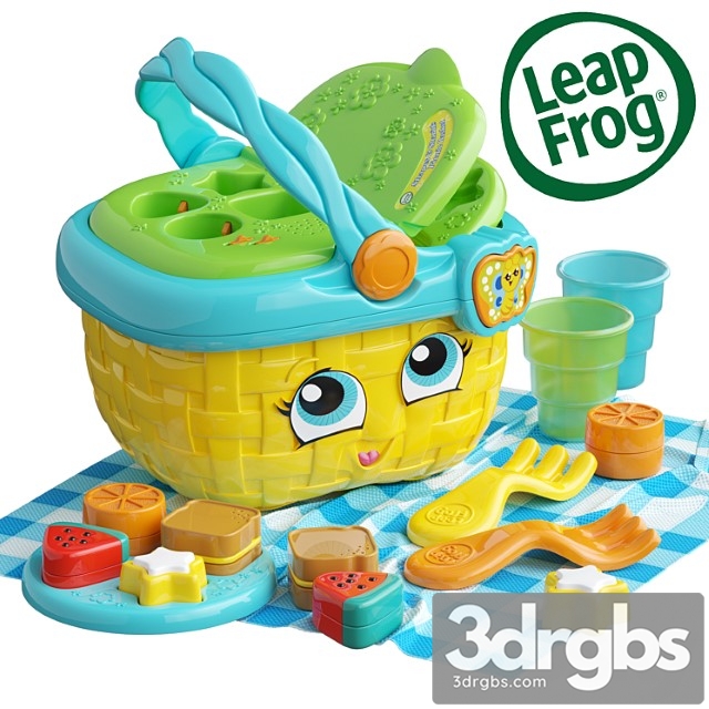 Toy Leap Frog Picnic Basket 3dsmax Download - thumbnail 1