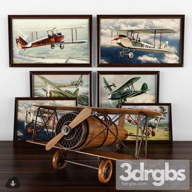 Toy Plane 02 3dsmax Download - thumbnail 1