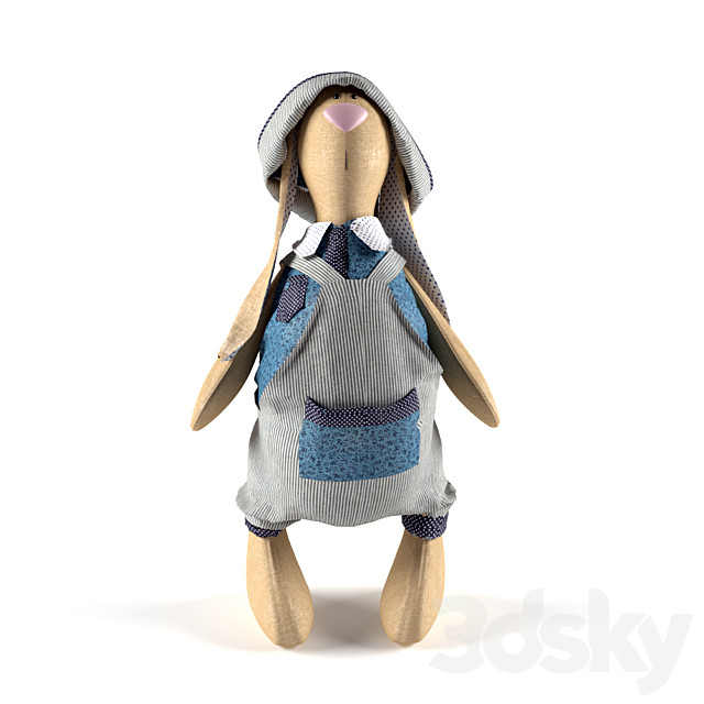 Toy tilde Bunny 2 3ds Max - thumbnail 1