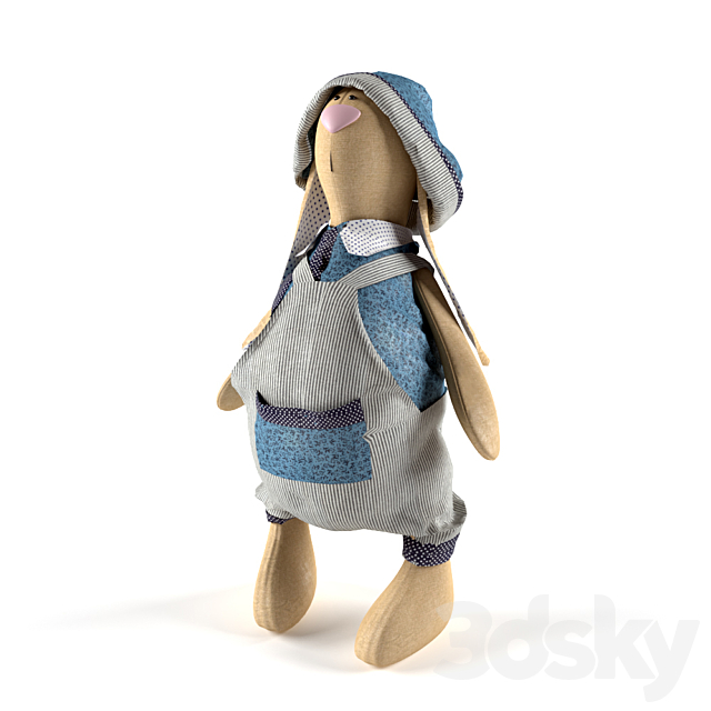 Toy tilde Bunny 2 3ds Max - thumbnail 3