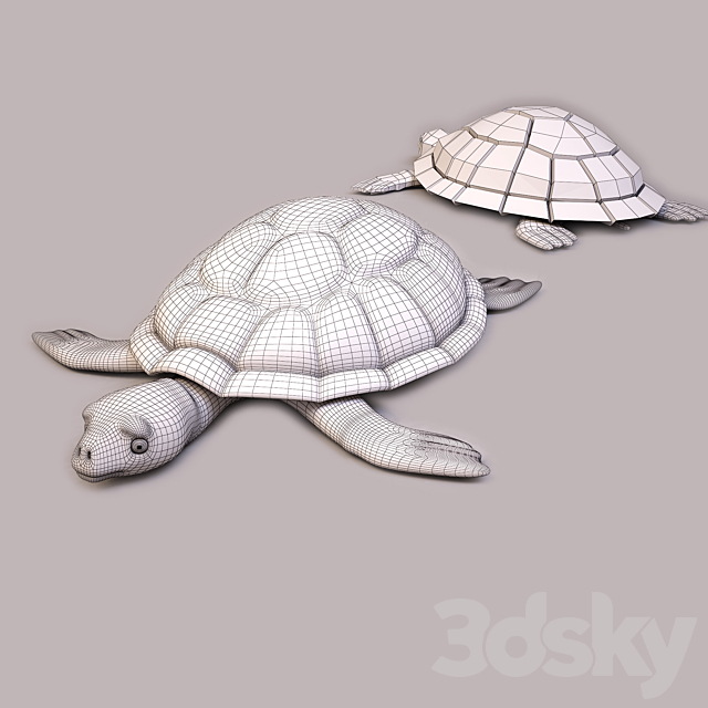 Toy Turtle 3DSMax File - thumbnail 3