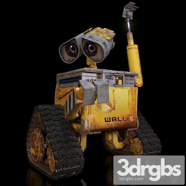 Toy Wall-e 3dsmax Download - thumbnail 1