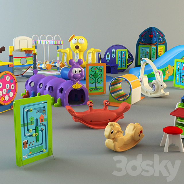 Toys 3DSMax File - thumbnail 1