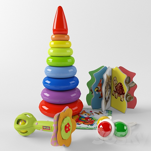 Toys for Baby 3ds Max - thumbnail 1