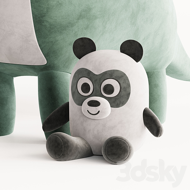 Toys set 3ds Max - thumbnail 2