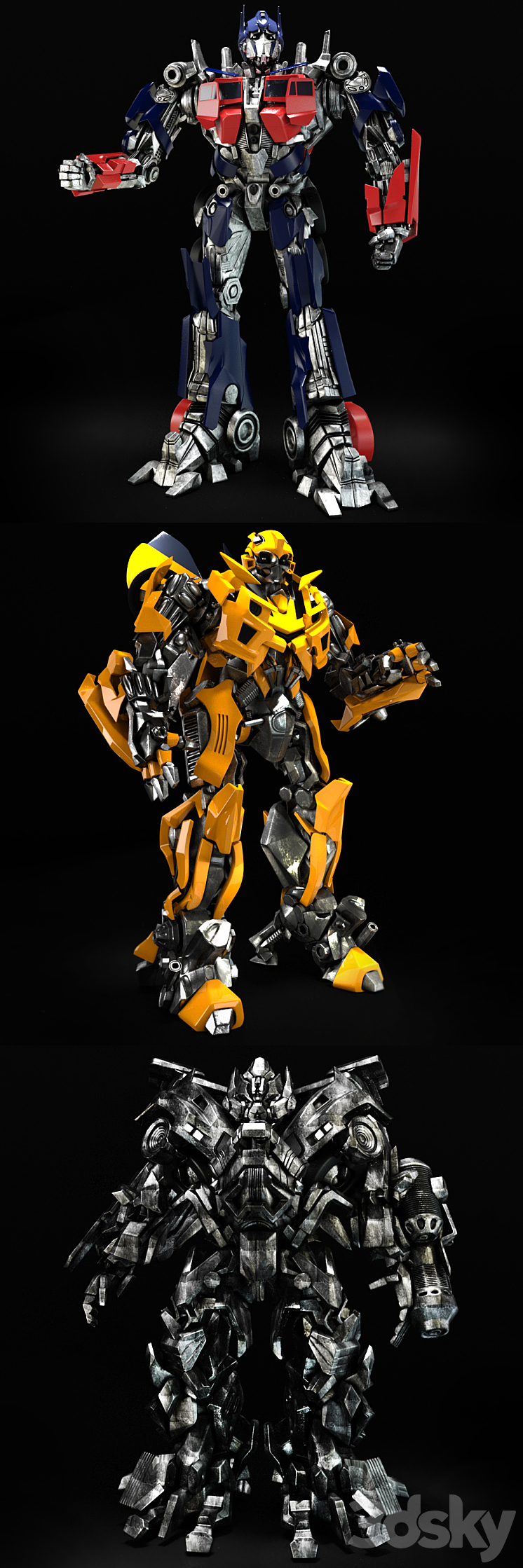 Transformers 3DS Max - thumbnail 2