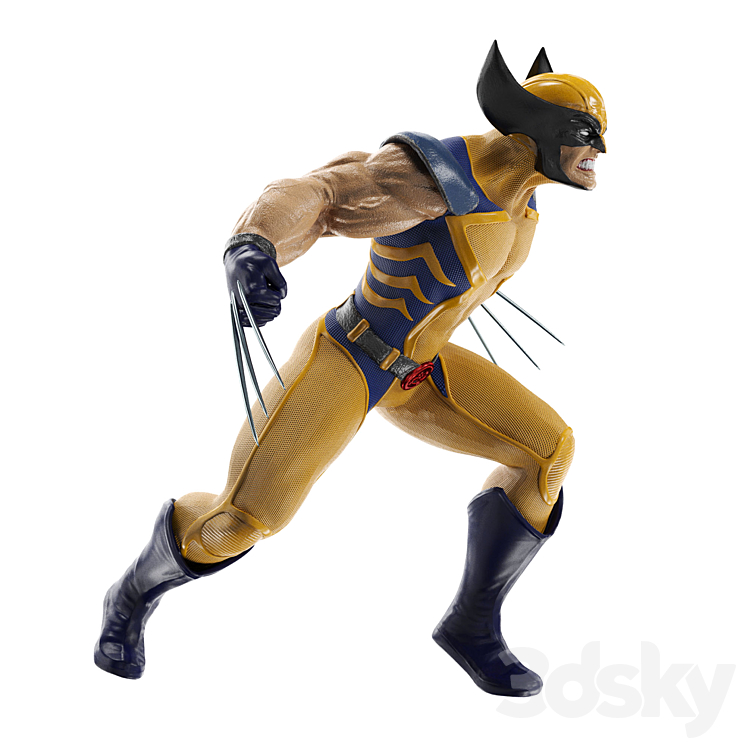 Wolverine 3DS Max - thumbnail 1