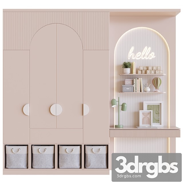 Wardrobe Child Room Decor 21 - thumbnail 1