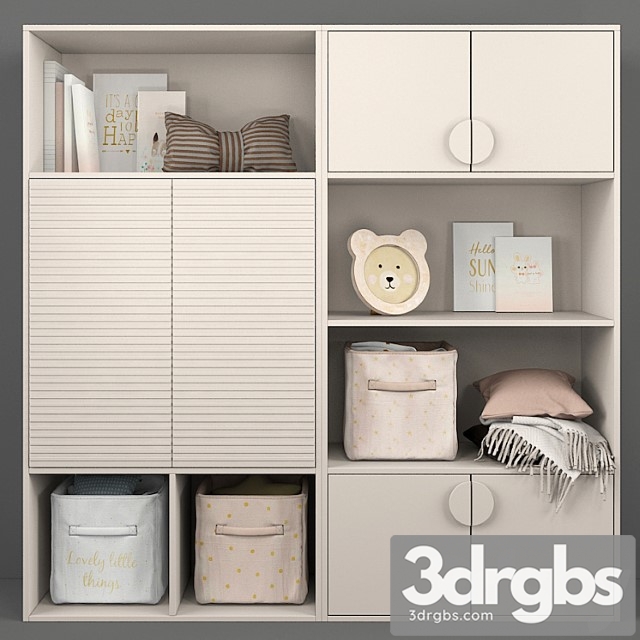 Wardrobe Children 20 3dsmax Download - thumbnail 1