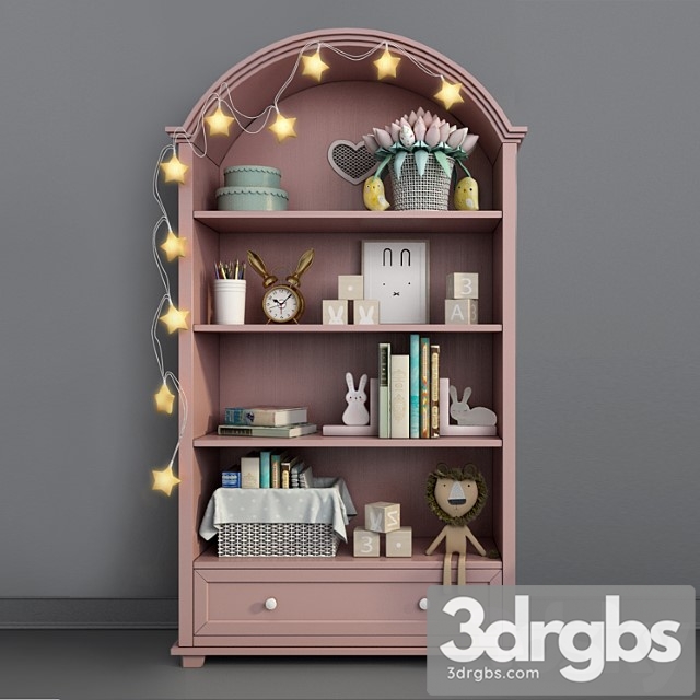 Wardrobe Children&_2 (2) 3dsmax Download - thumbnail 1