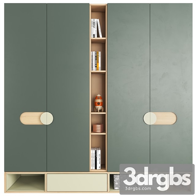 Wardrobe Furniture composition 71 - thumbnail 1