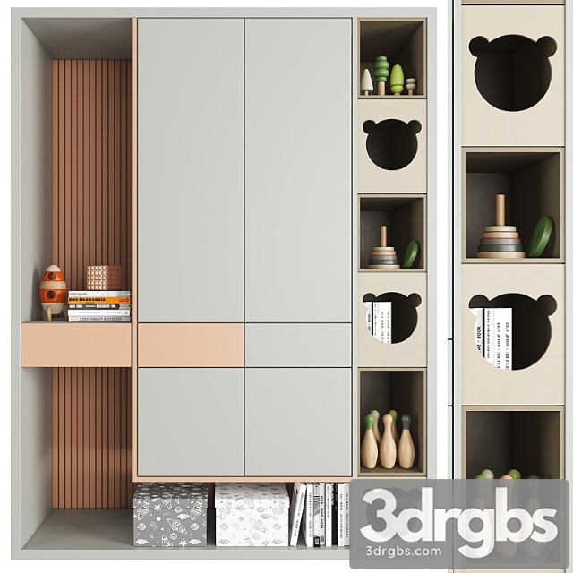 Wardrobe Furniture composition 83 - thumbnail 1