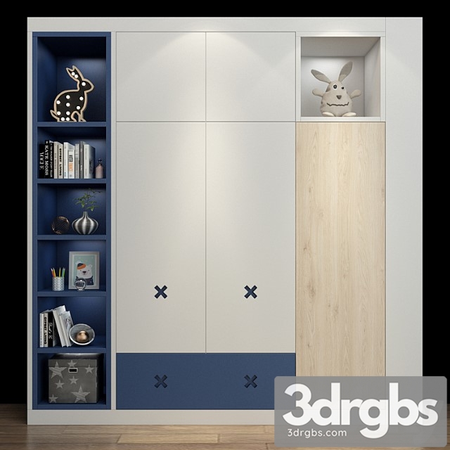 Wardrobe Furniture for a children 0287 - thumbnail 1