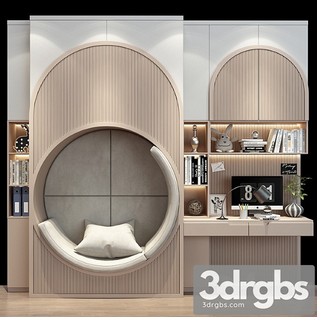 Wardrobe Furniture for a children 0452 - thumbnail 1