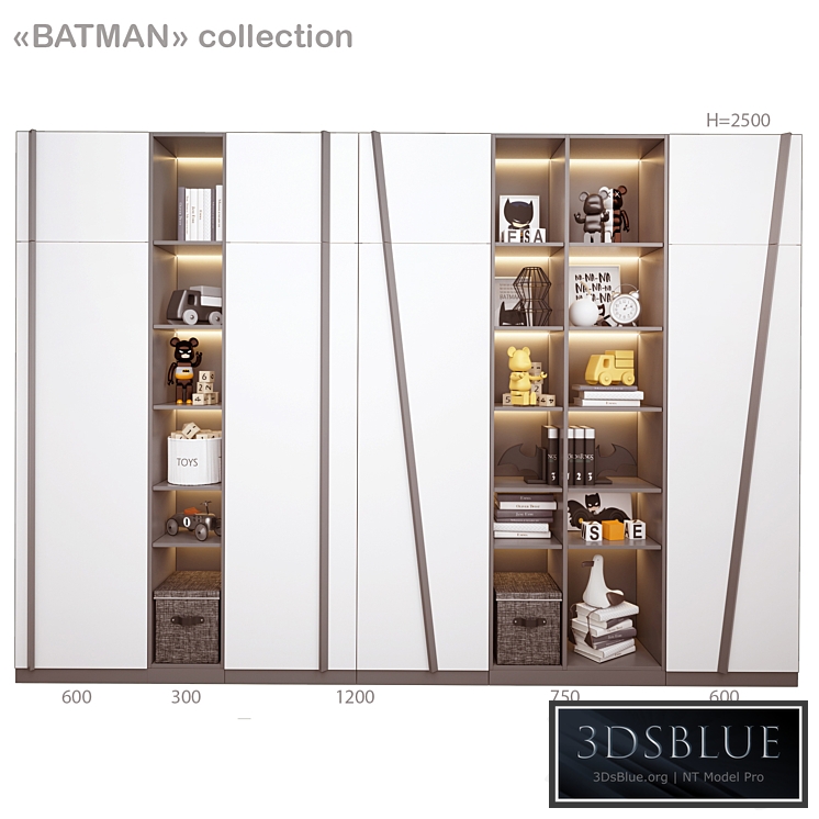 ARBUZOV_STUDIO BATMAN COLLECTION_wardrobe 3DS Max - thumbnail 3