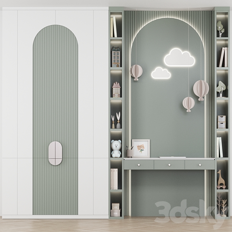 Child Room Decor-10 3DS Max Model - thumbnail 1