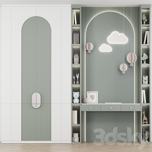 Child Room Decor-10 3DS Max Model - thumbnail 1