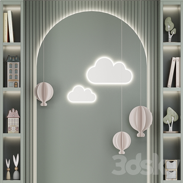 Child Room Decor-10 3DS Max Model - thumbnail 3