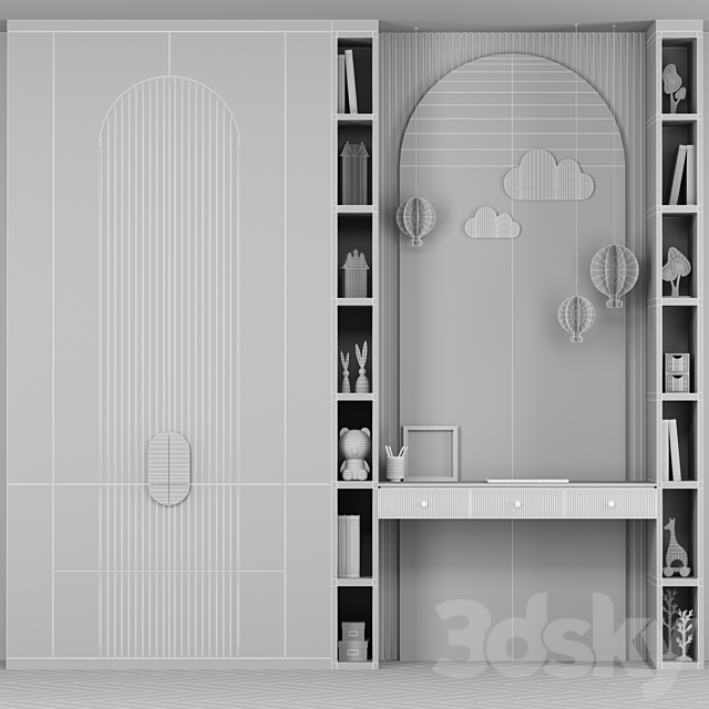 Child Room Decor-10 3DS Max Model - thumbnail 6