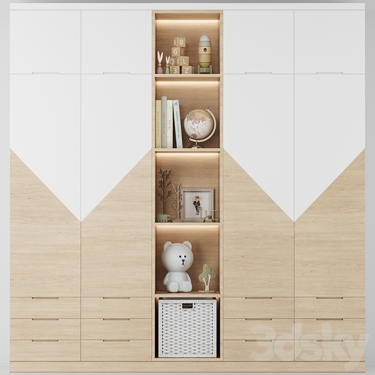 Child Room Decor-12 3DS Max Model - thumbnail 1