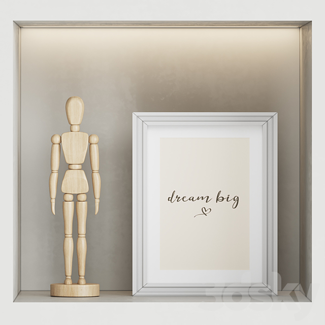 Child Room Decor-17 3DS Max Model - thumbnail 4