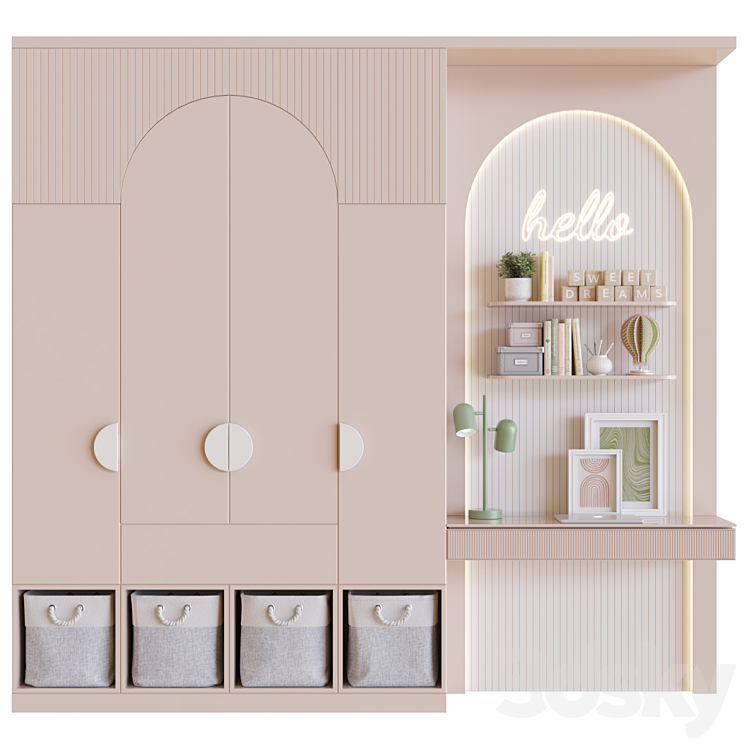 Child Room Decor-21 3DS Max Model - thumbnail 1