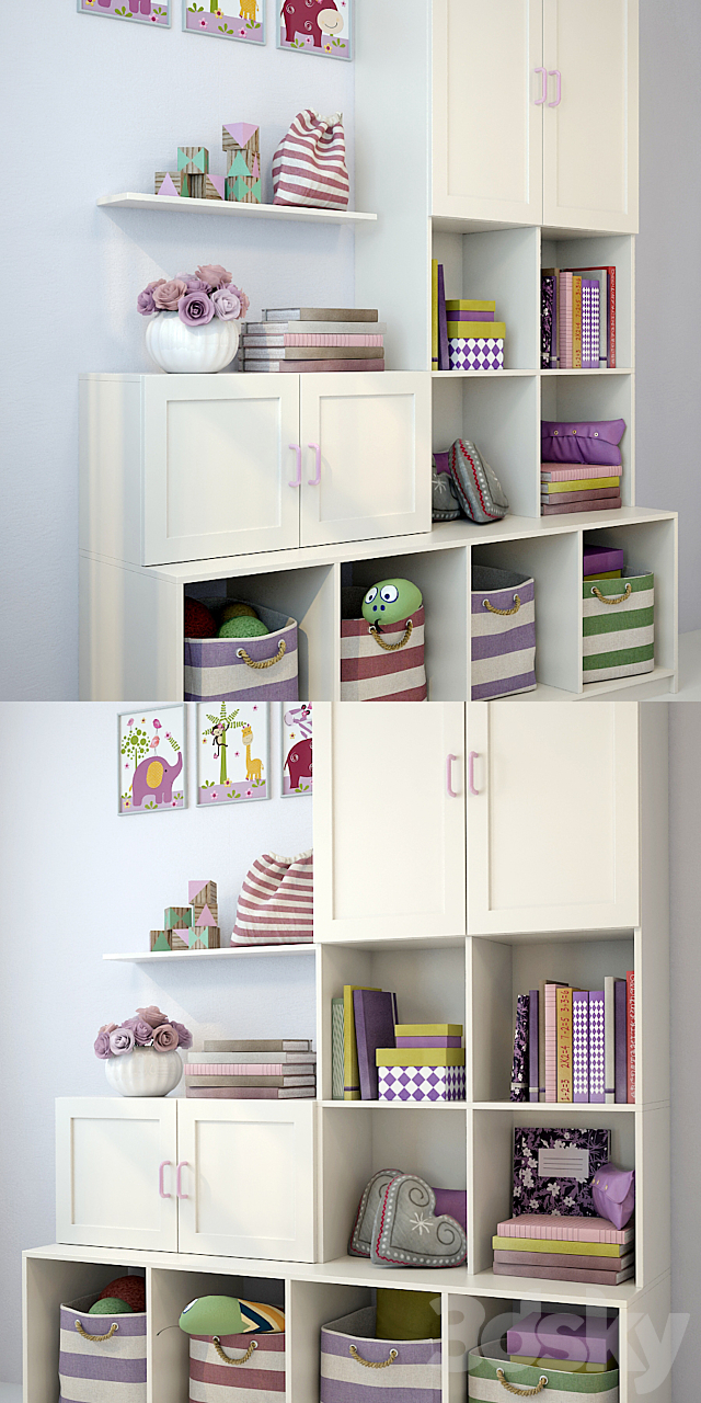 Children’s furniture and accessories 2 3DSMax File - thumbnail 2
