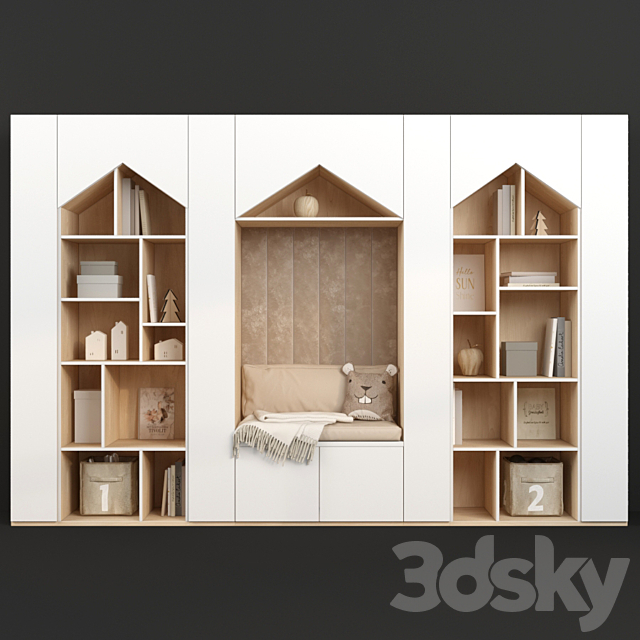 Children’s furniture to order 149 3ds Max - thumbnail 1