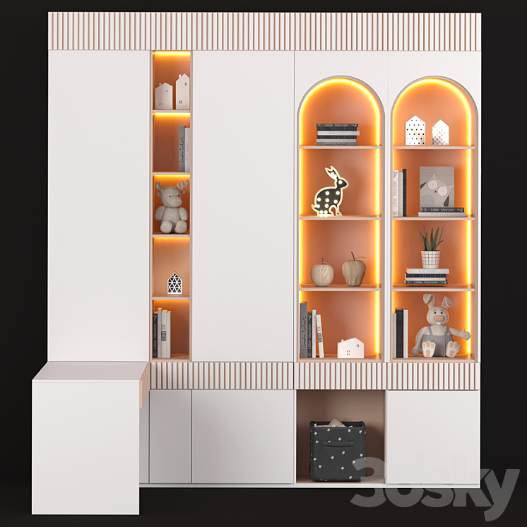 Children's furniture to order 283 3DS Max - thumbnail 1