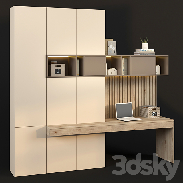 Children’s furniture to order 393 3ds Max - thumbnail 3