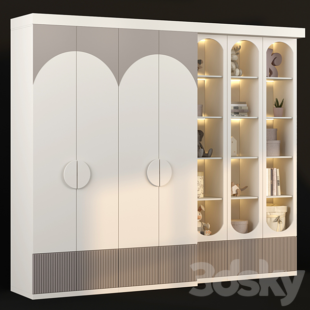 Children’s furniture to order 430 3ds Max - thumbnail 3