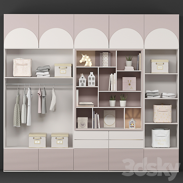 Children's furniture to order 49 3DS Max - thumbnail 2