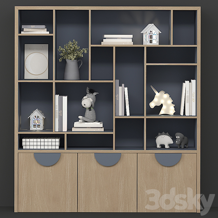 Children's furniture to order 72 3DS Max - thumbnail 1