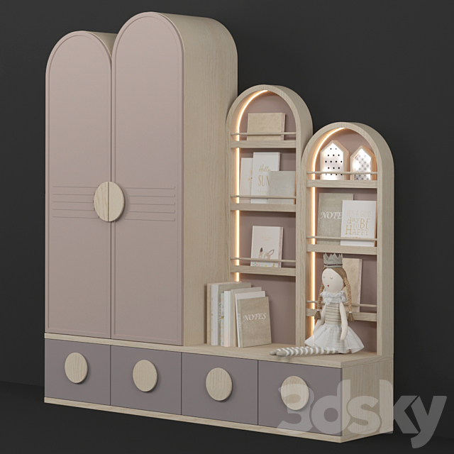 Children’s furniture to order 88 3ds Max - thumbnail 2