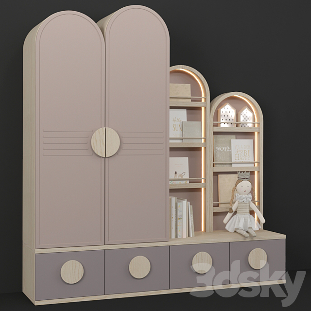 Children’s furniture to order 88 3ds Max - thumbnail 3