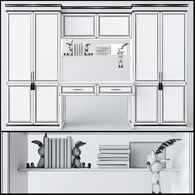 children's furniture_2 3DS Max - thumbnail 2