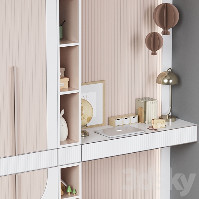 Childroom Decor-07 3DS Max Model - thumbnail 3