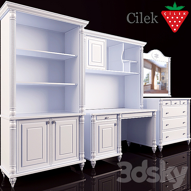 CILEK – children’s furniture 3DS Max Model - thumbnail 1