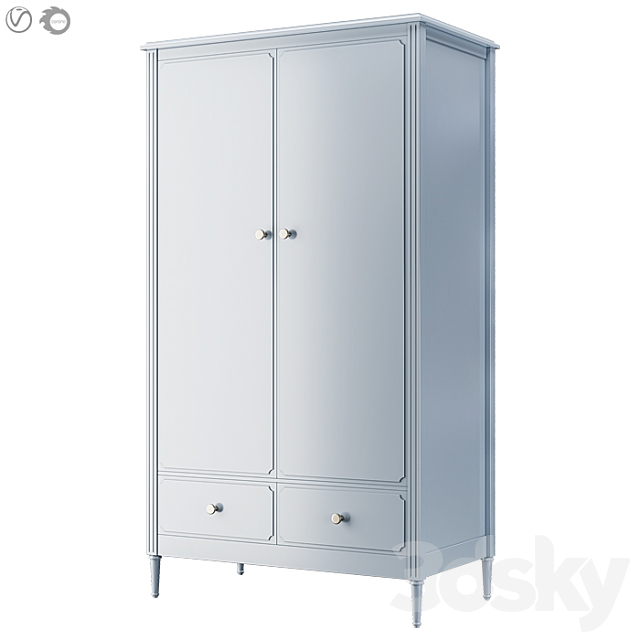 Ellipse Wardrobe Elit 3DS Max Model - thumbnail 5